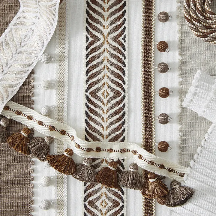 Decorative trim tape and ribbon