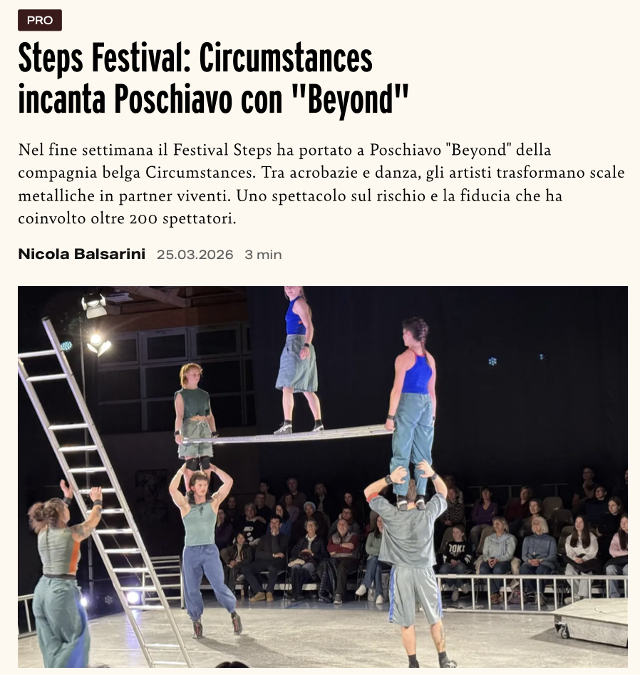 STEPS Tour 2026: van bergdorp tot stad