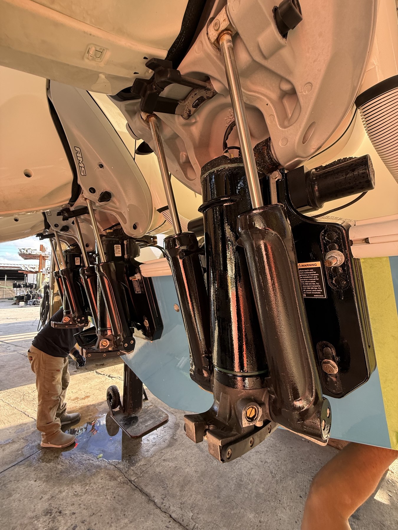 Running-gear surface preparation