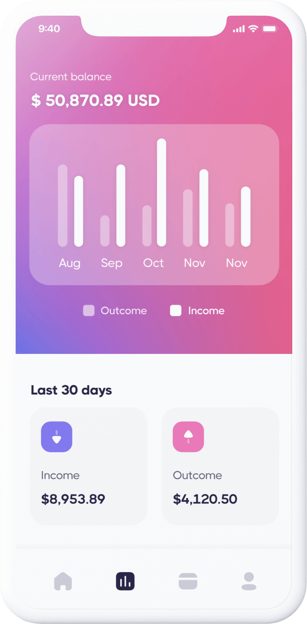 Digital Wallet - App X Webflow Template