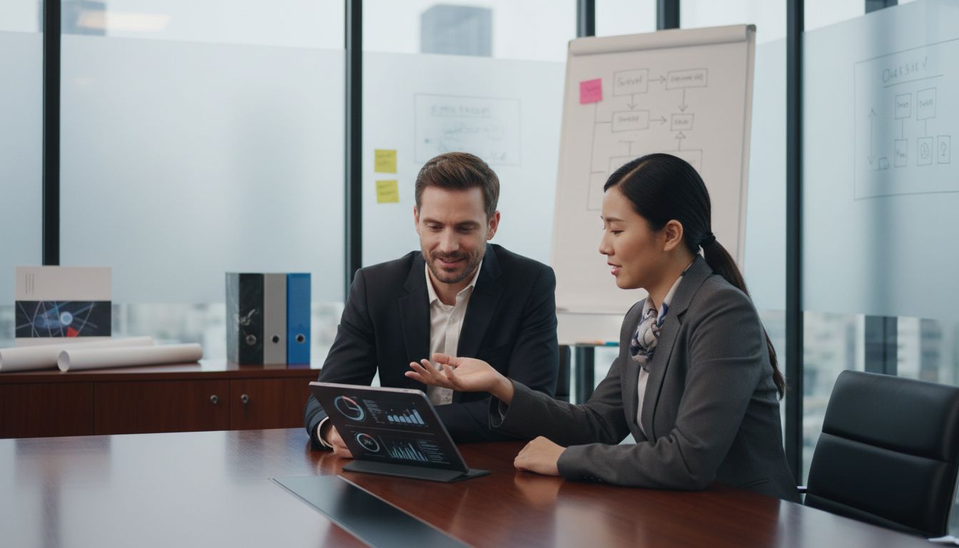 sesión coaching liderazgo