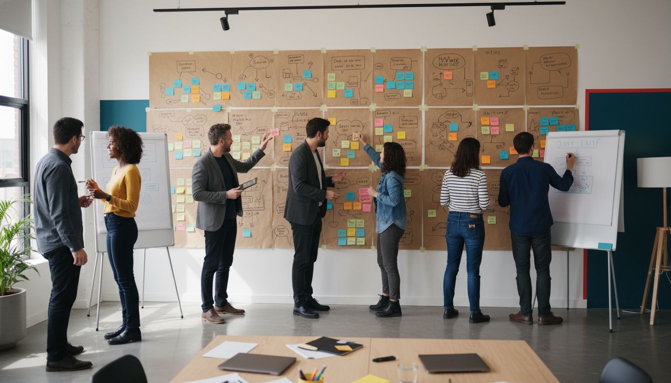 equipo mural colaborativo