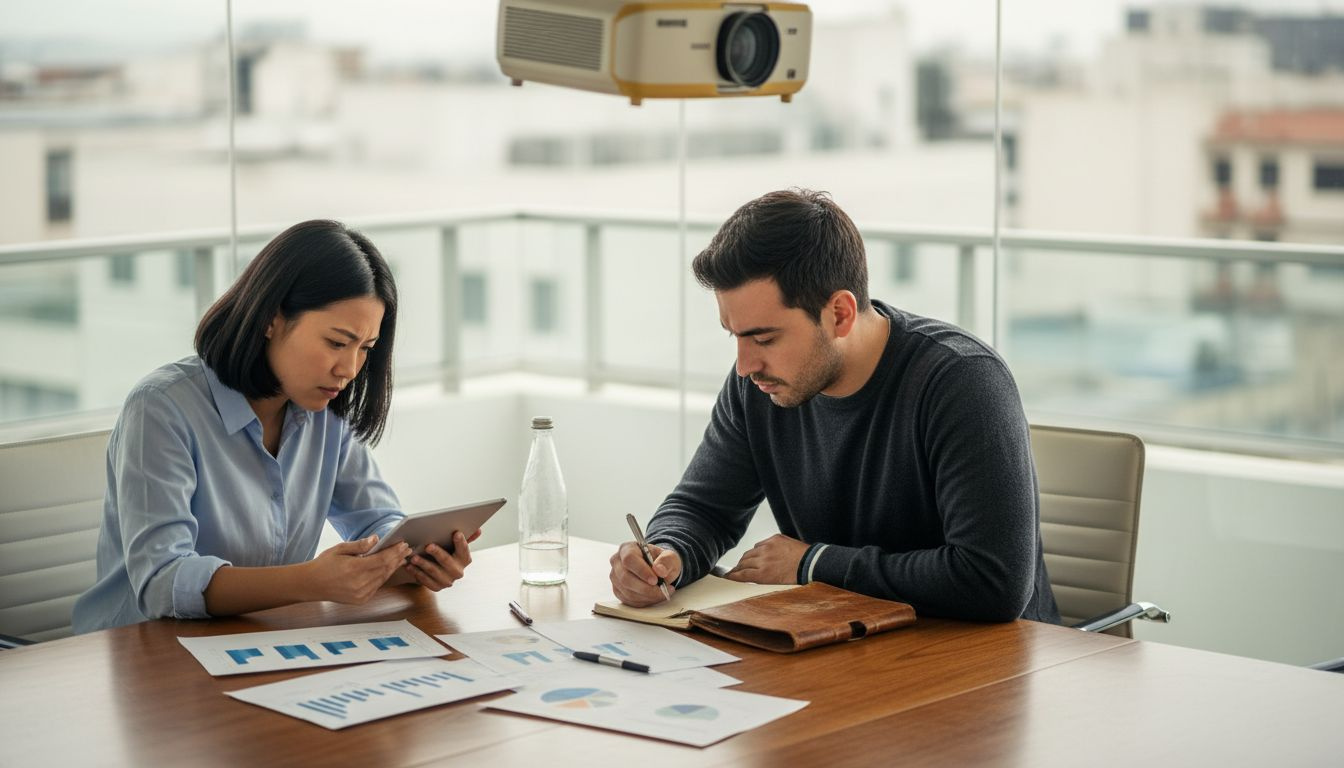 Un equipo de analistas observa y evalúa en tiempo real los indicadores digitales en una sala de trabajo.