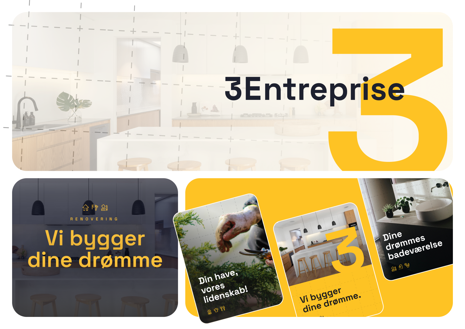 3Entreprise logo on an advertising banner
