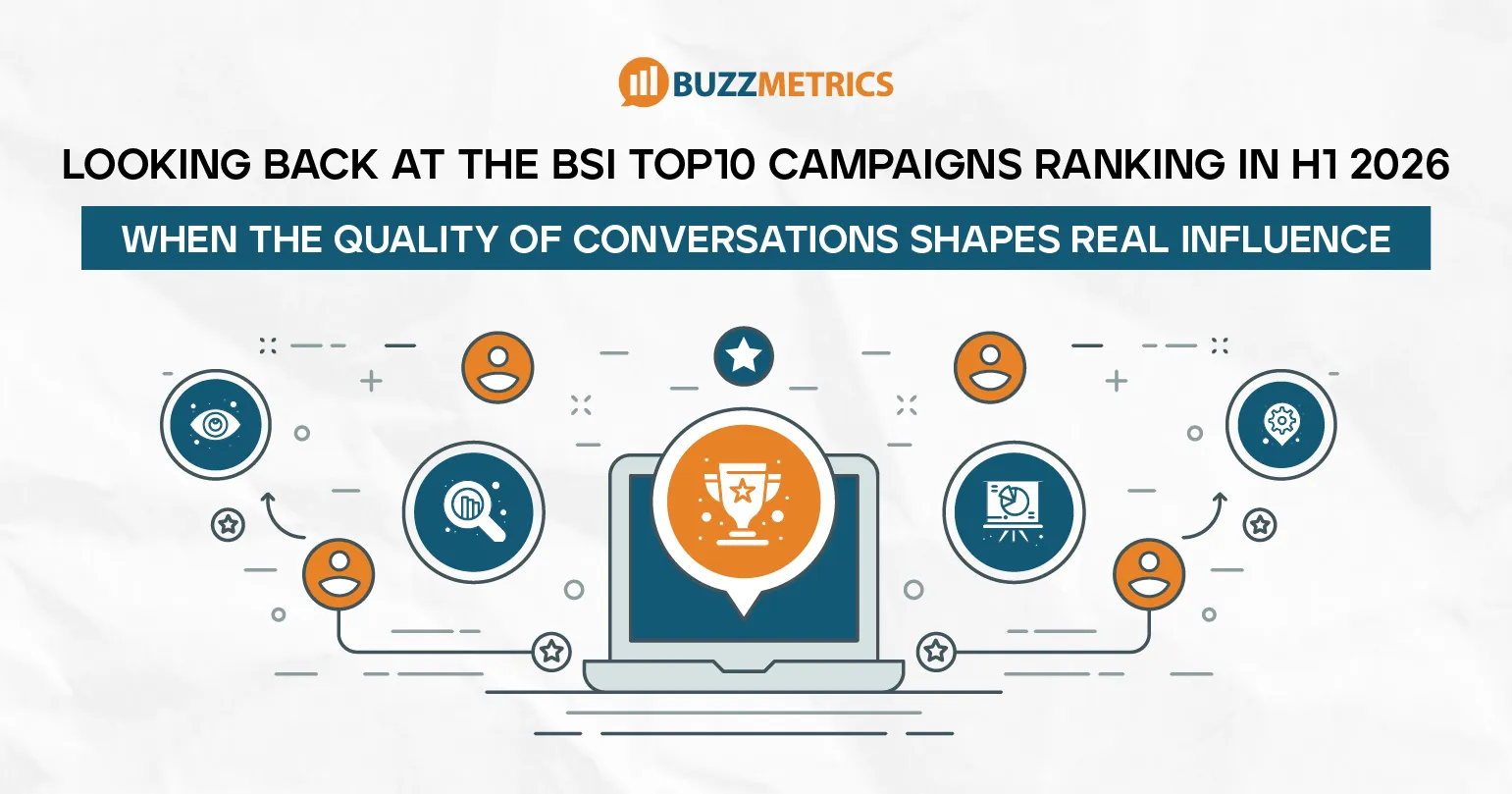 Looking Back At The BSI Top10 Campaigns Ranking In H1 2026: When The Quality Of Conversations Shapes Real Influence