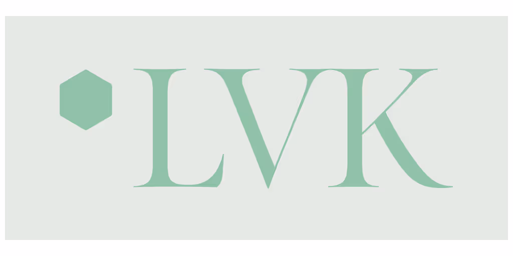 LVK logo – A minimalist green wordmark with a hexagonal accent, representing a customer-focused 3PL specializing in direct-to-consumer fulfillment and returns management.