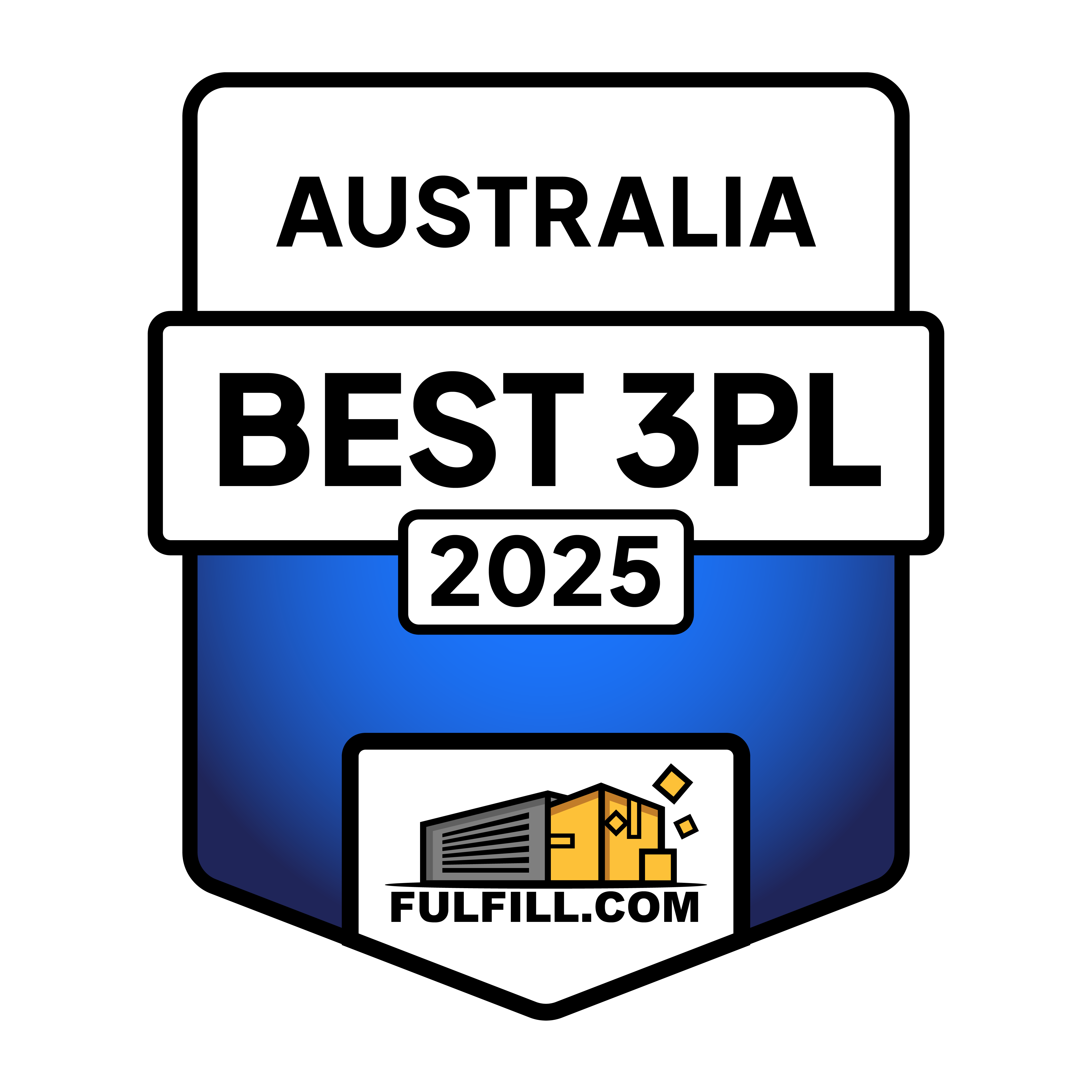 CBIP Logistics - Top 3PL in Australia 2025, awarded by Fulfill.com