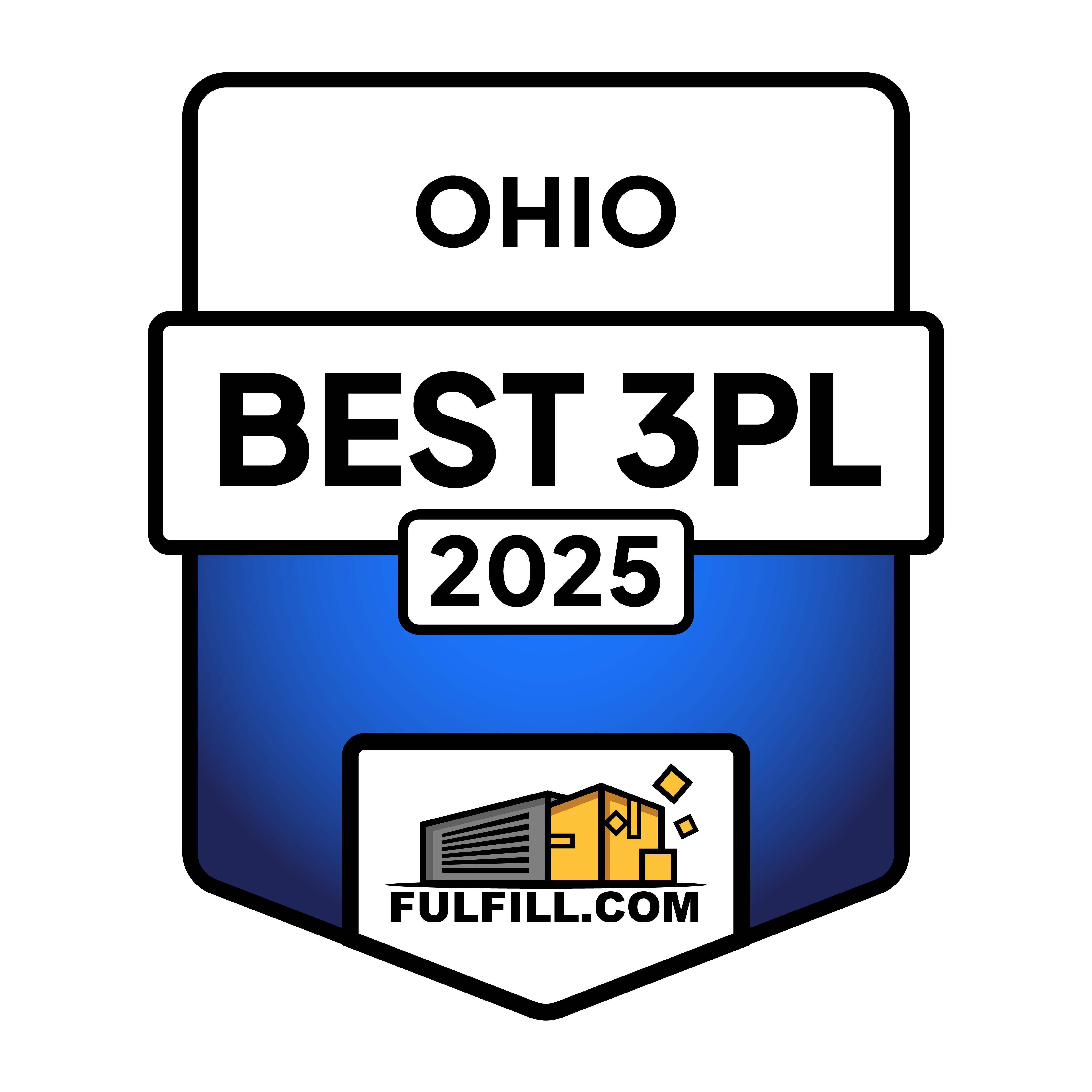 Workline 3PL, LLC - Top 3PL in Ohio 2025, awarded by Fulfill.com