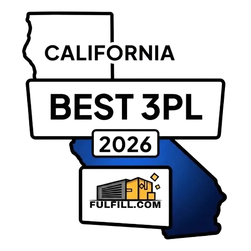 Georgia Best 3PL 2026 Award Badge by Fulfill.com
