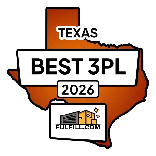 Georgia Best 3PL 2026 Award Badge by Fulfill.com