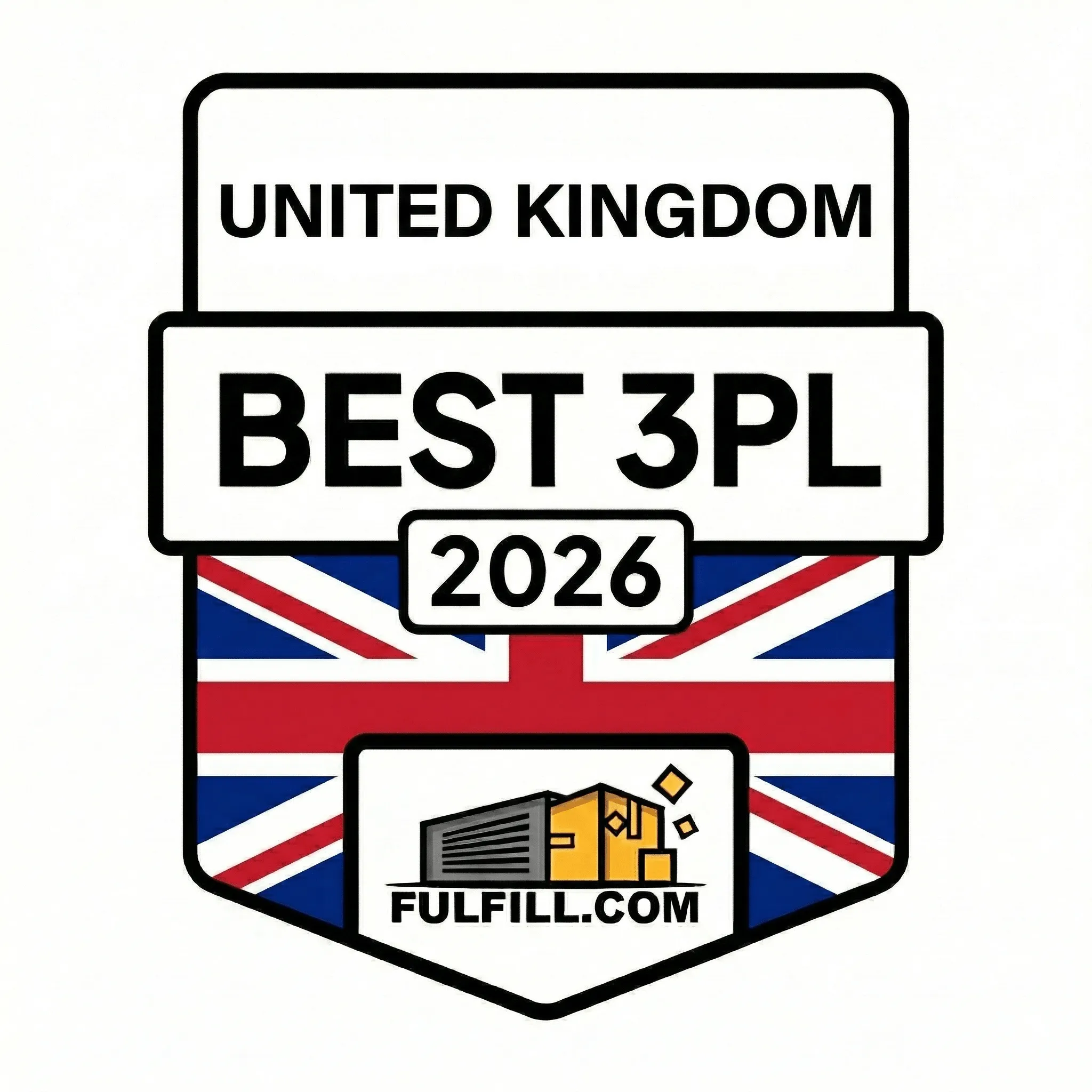 Georgia Best 3PL 2026 Award Badge by Fulfill.com
