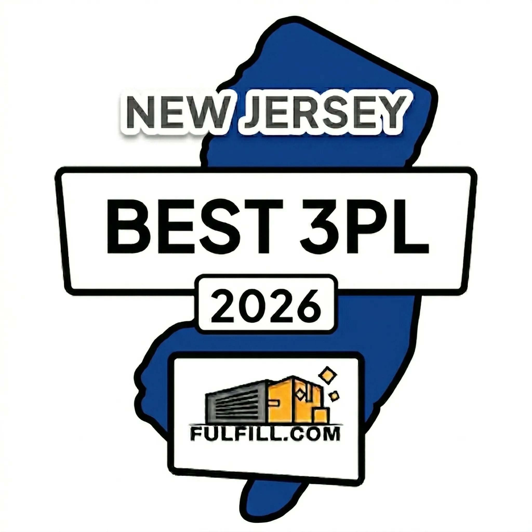 Georgia Best 3PL 2026 Award Badge by Fulfill.com