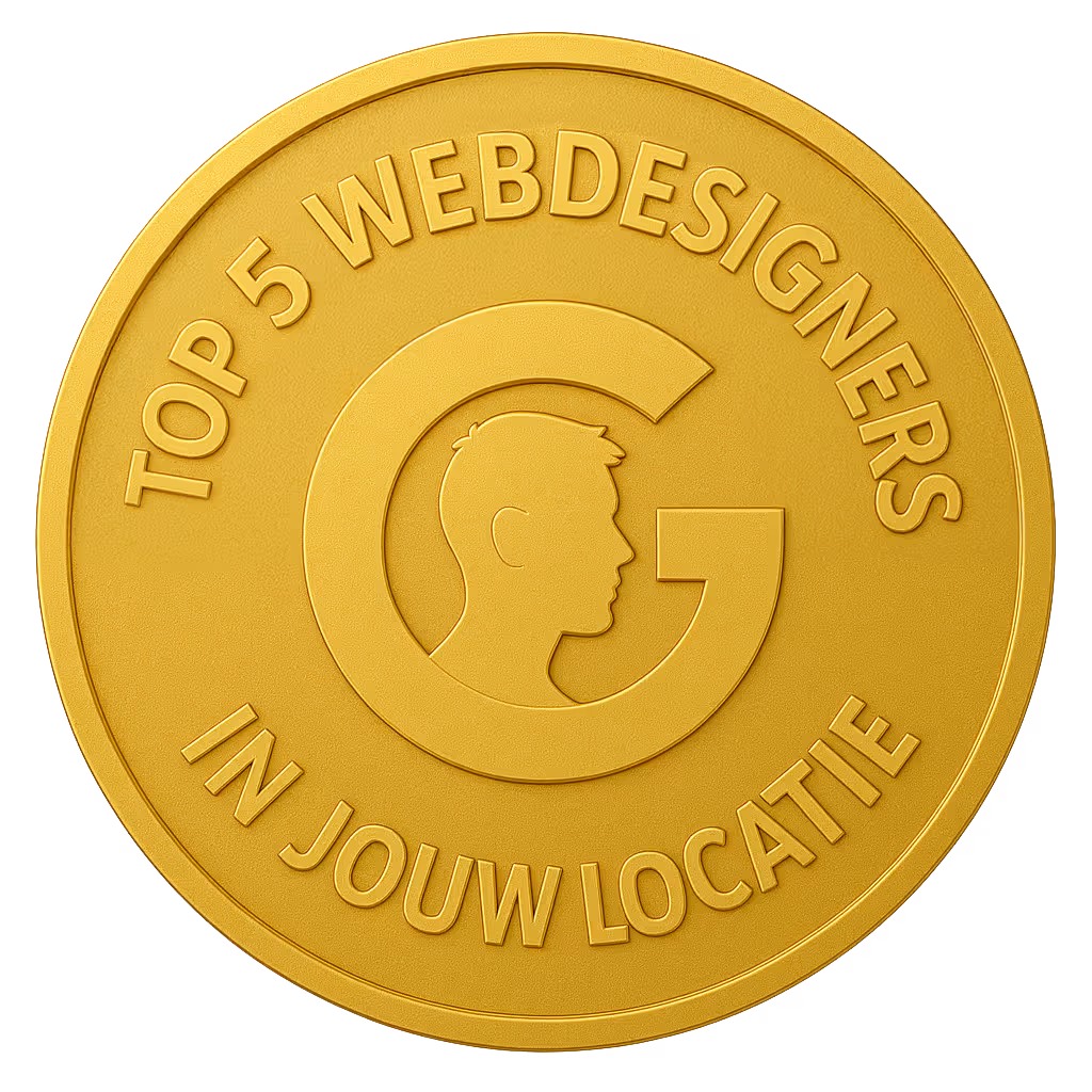 Mijn Webexpert badge top 5 beste webdesigner bureau's Hilversum en omstreken