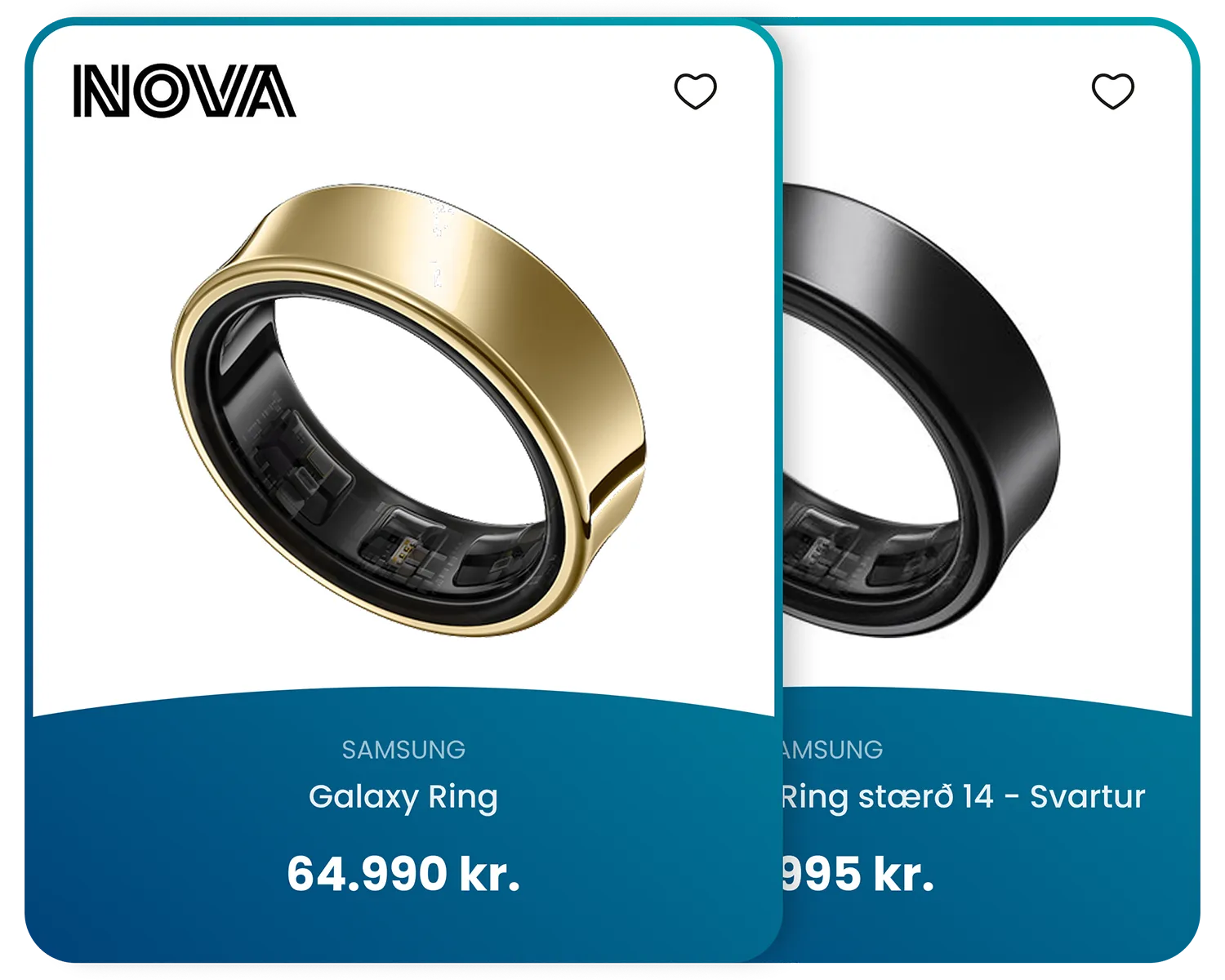 Mynd af vöruauglýsingum í vöruleitinni