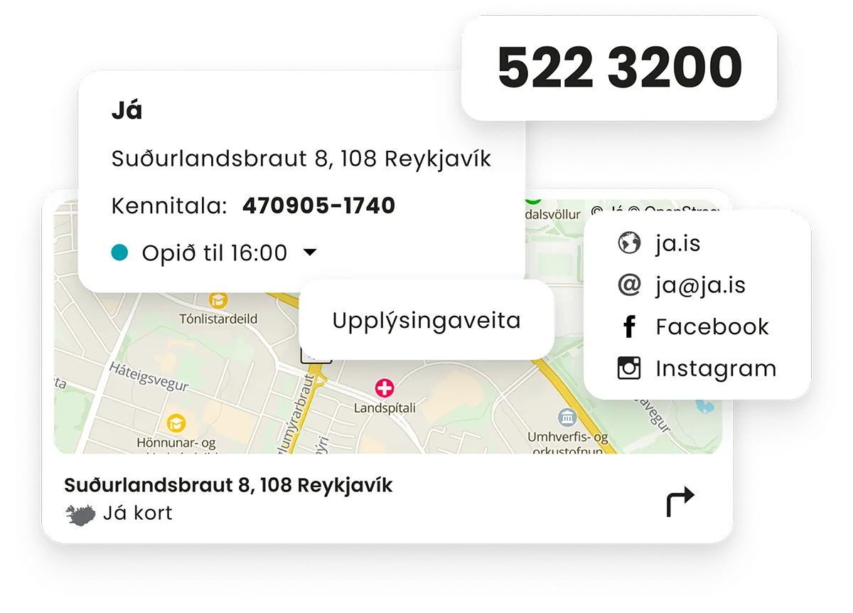 Sýnishorn af lógói