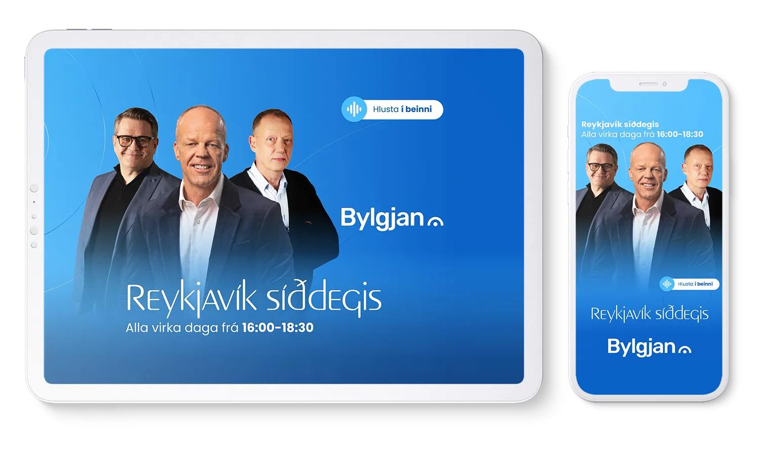 Sýnishorn af plakati