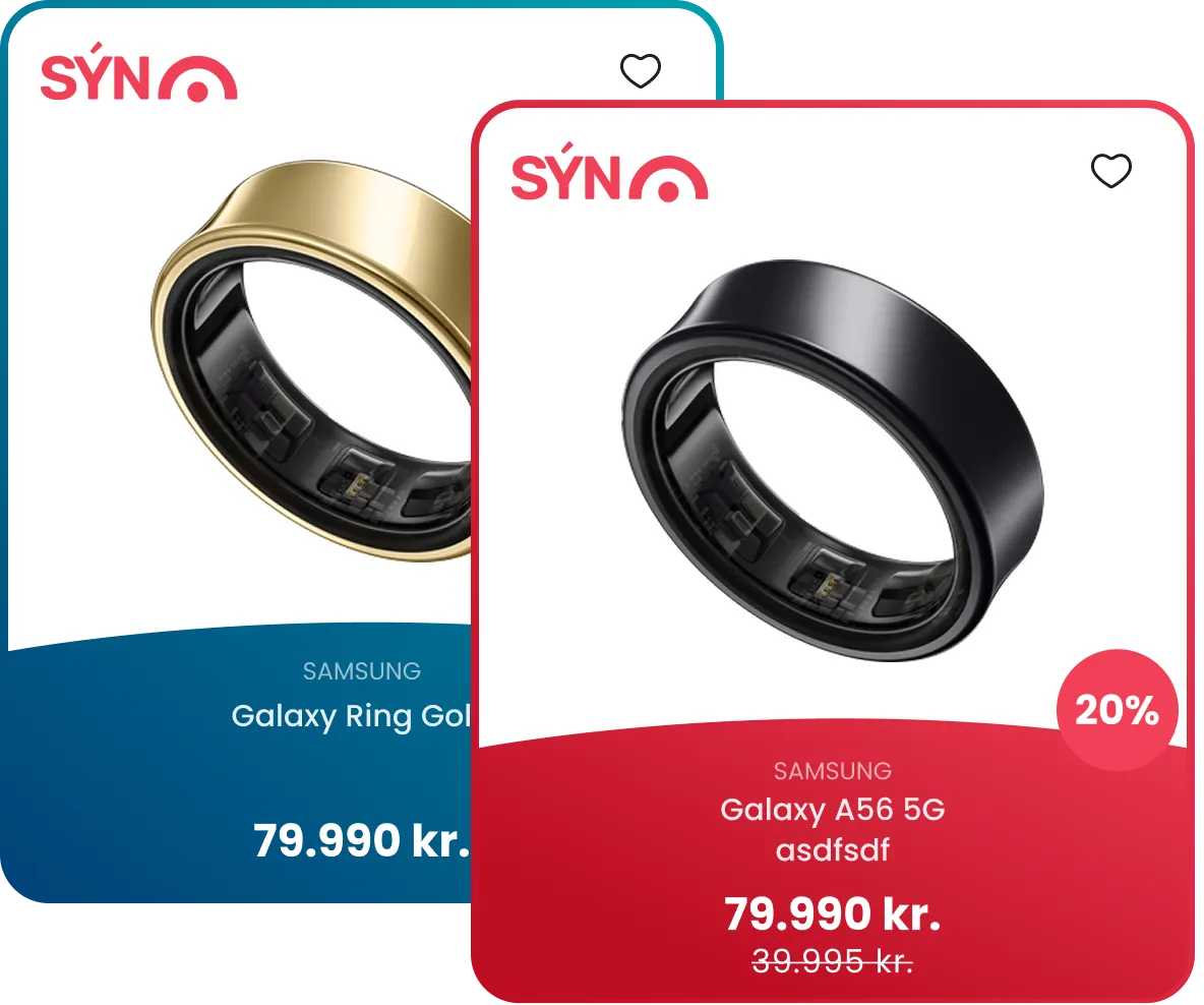 Mynd af vöruauglýsingum í vöruleitinni