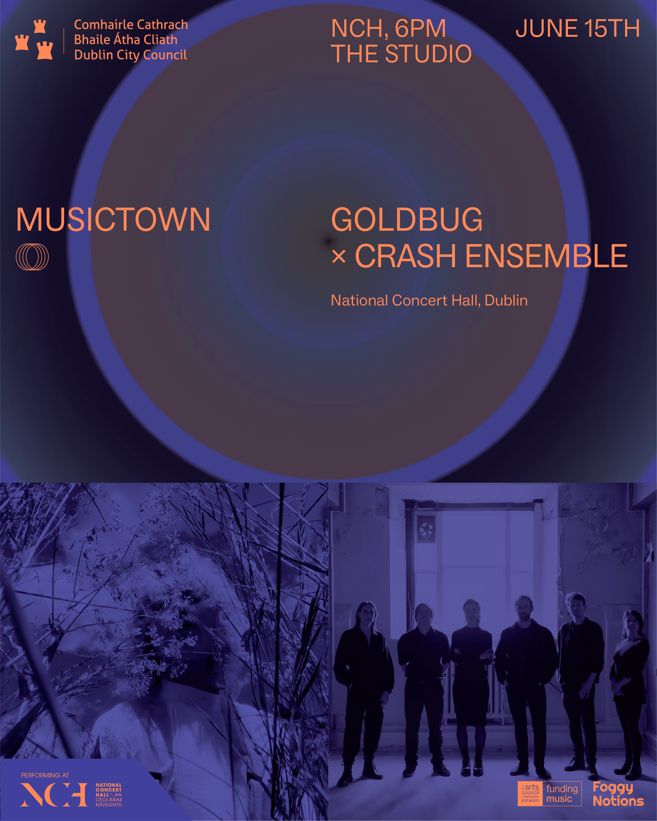 Goldbug x Crash Ensemble - MusicTown, Dublin