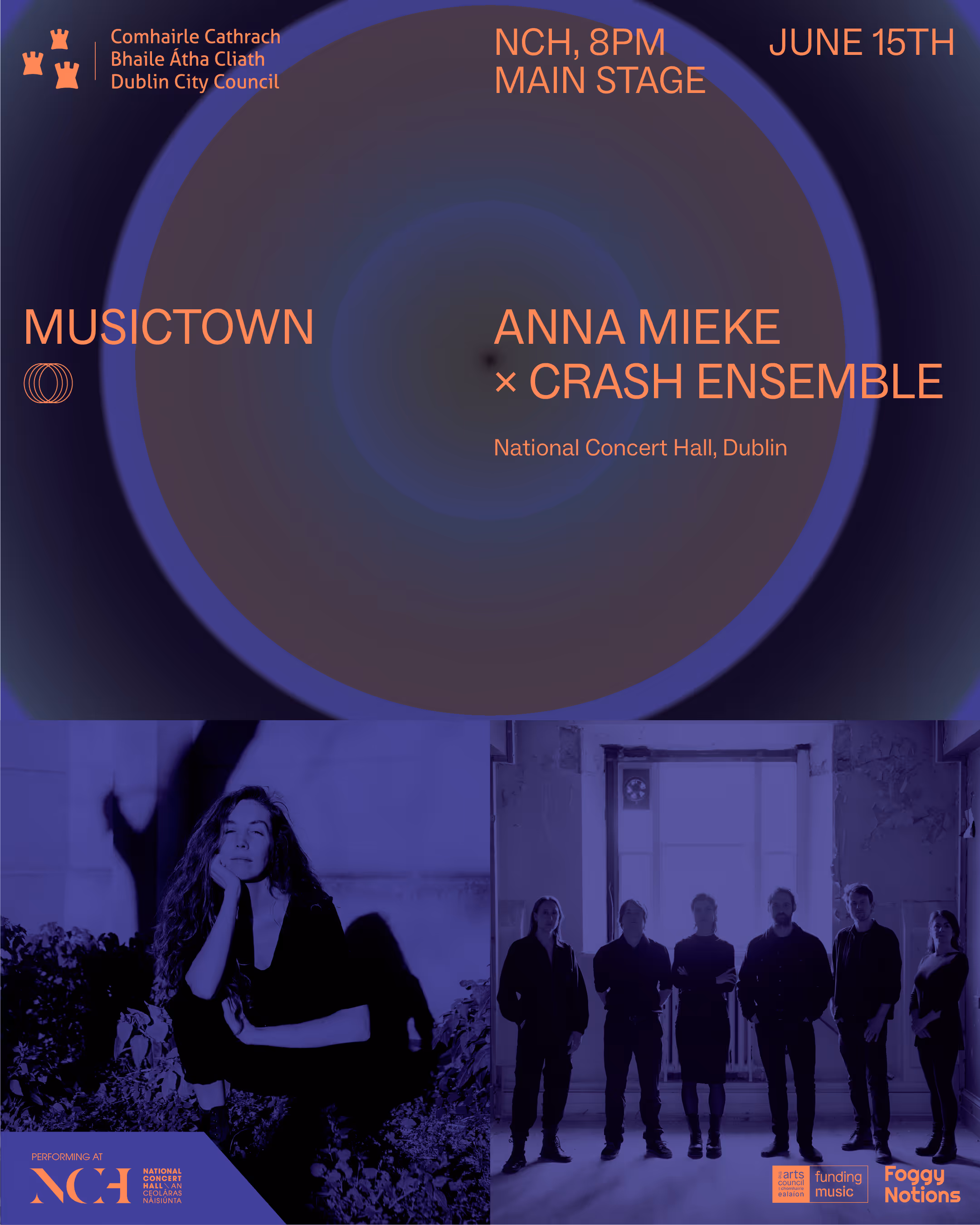 Anna Mieke x Crash Ensemble - MusicTown, Dublin