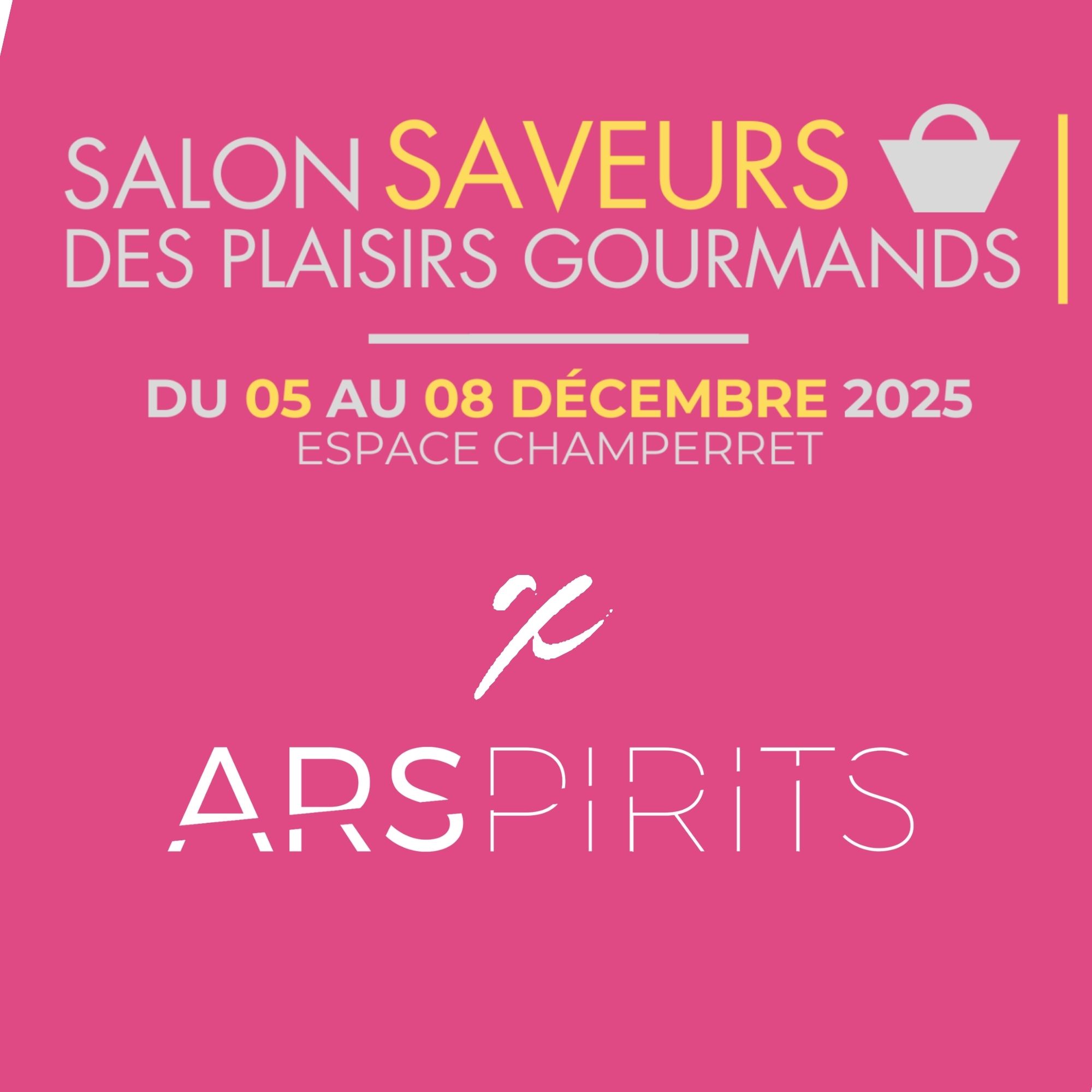 AR.Spirits au Salon Saveurs 2025 : vos cadeaux de Noël en spiritueux artisanaux, juste à temps !