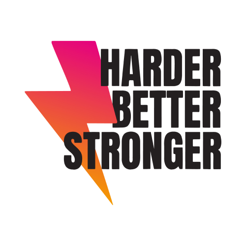 Bedrijfslogo van HARDER BETTER STRONGER