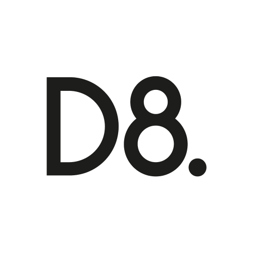 Logo van D8 Amsterdam