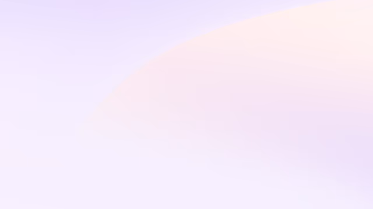 Soft abstract background with light purple and pink gradient curves.
