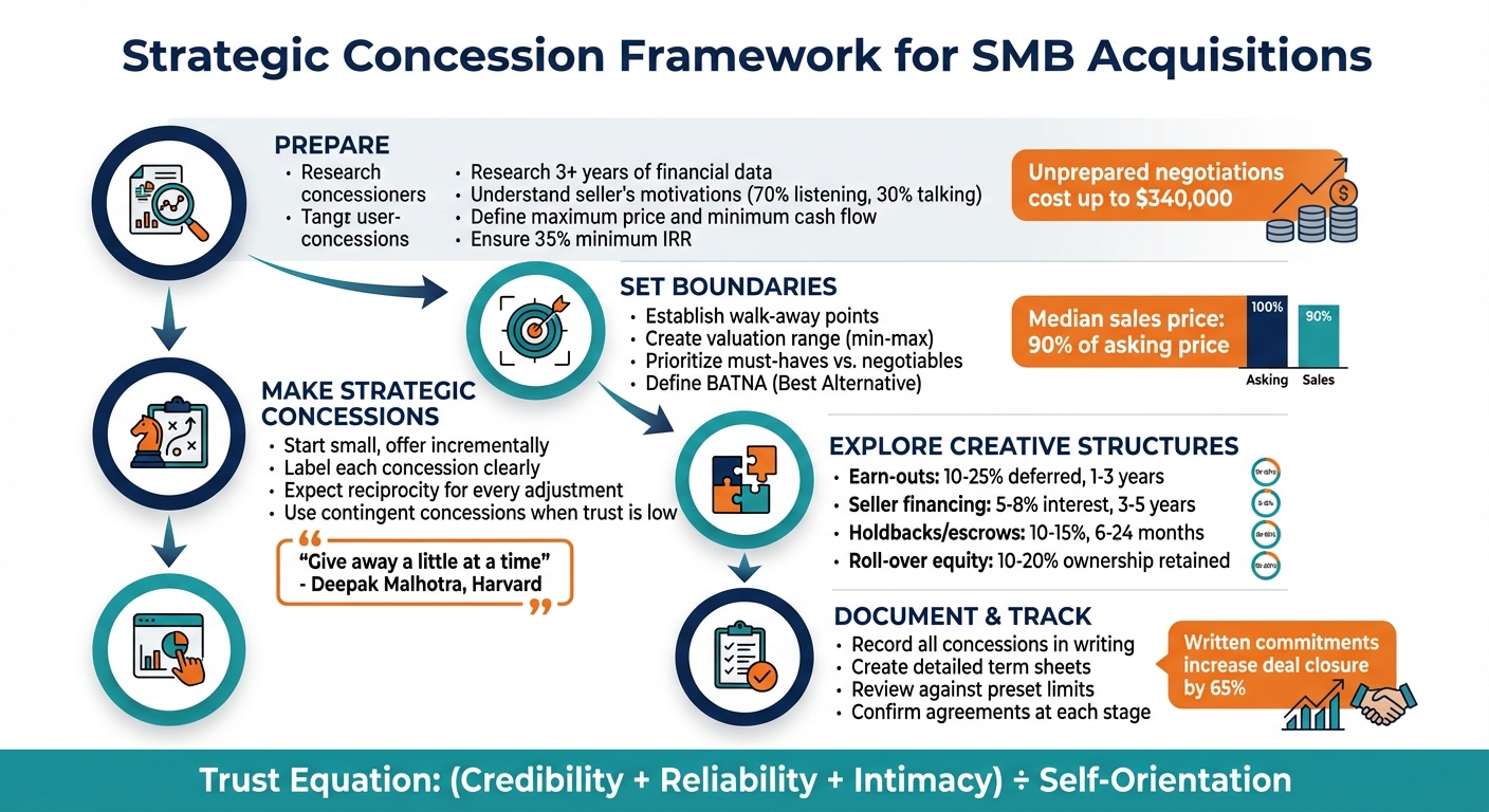 5-Step Framework for Balancing Concessions in SMB Acquisitions