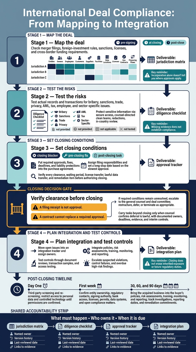International Deal Compliance: From Mapping to Integration