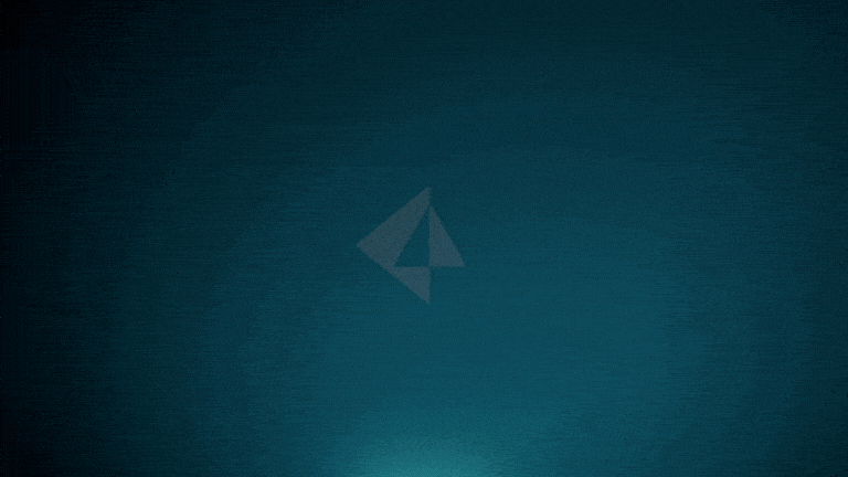 A deep blue background featuring a light source shining through, producing a luminous and serene atmosphere.