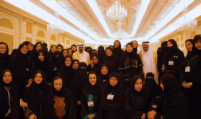 Abertura para as mulheres sauditas