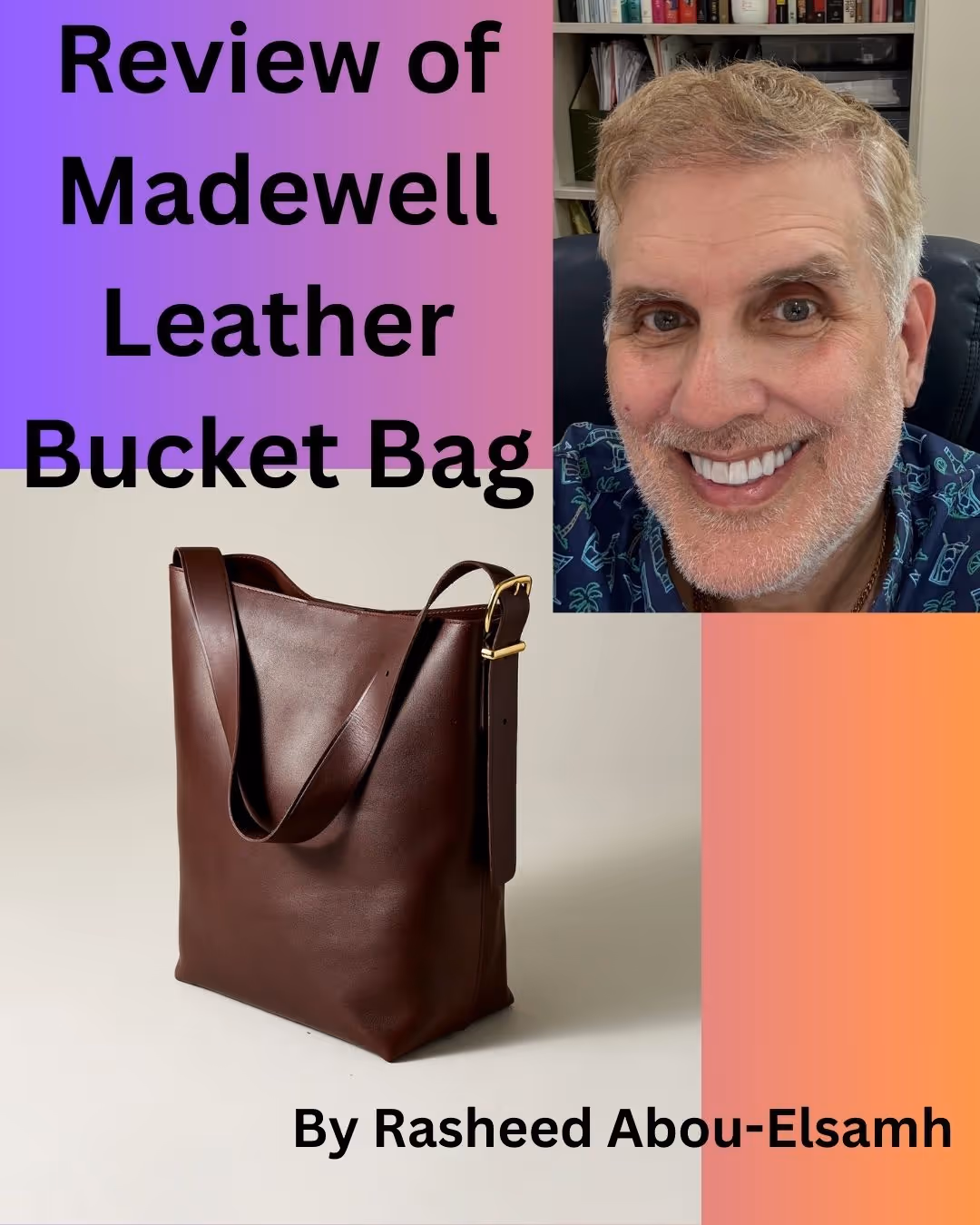 Review of Madewell Leather Bucket Bag