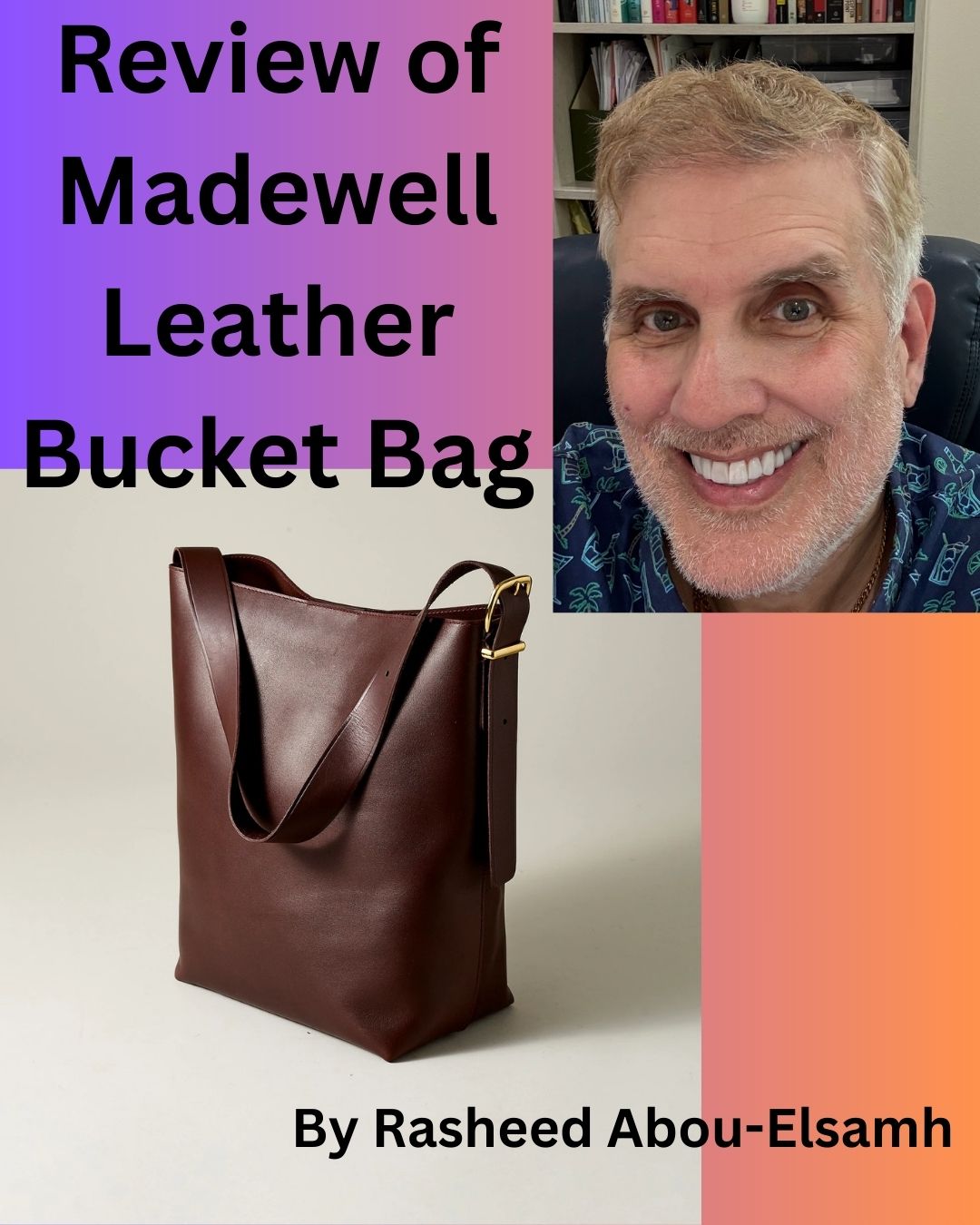 Review of Madewell Leather Bucket Bag