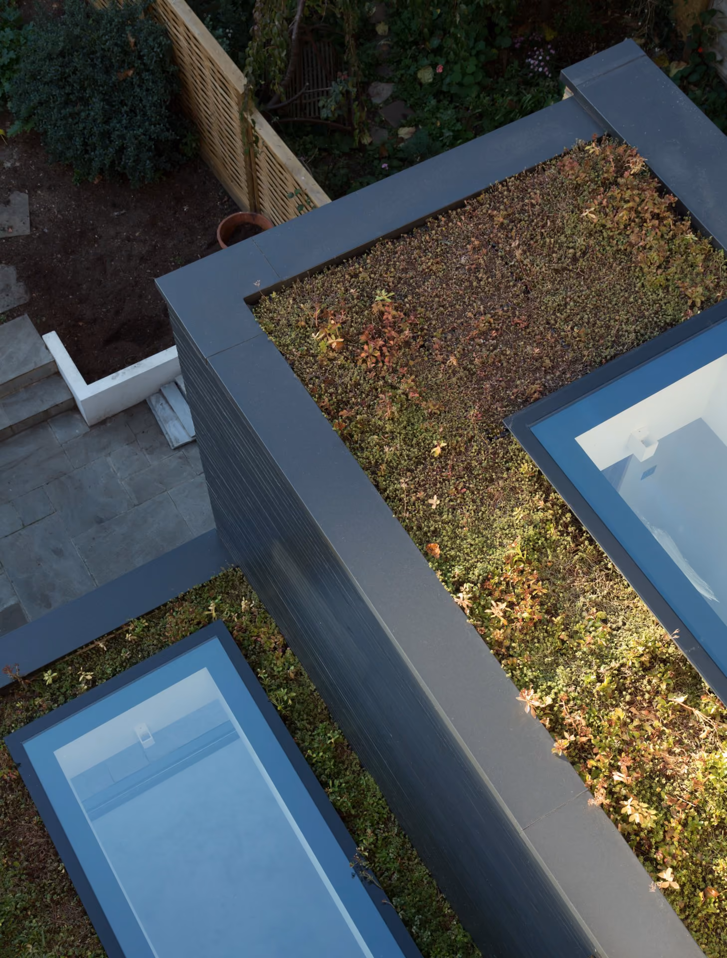 GrufeKit pre-grown, low maintenance biodiverse green roofs