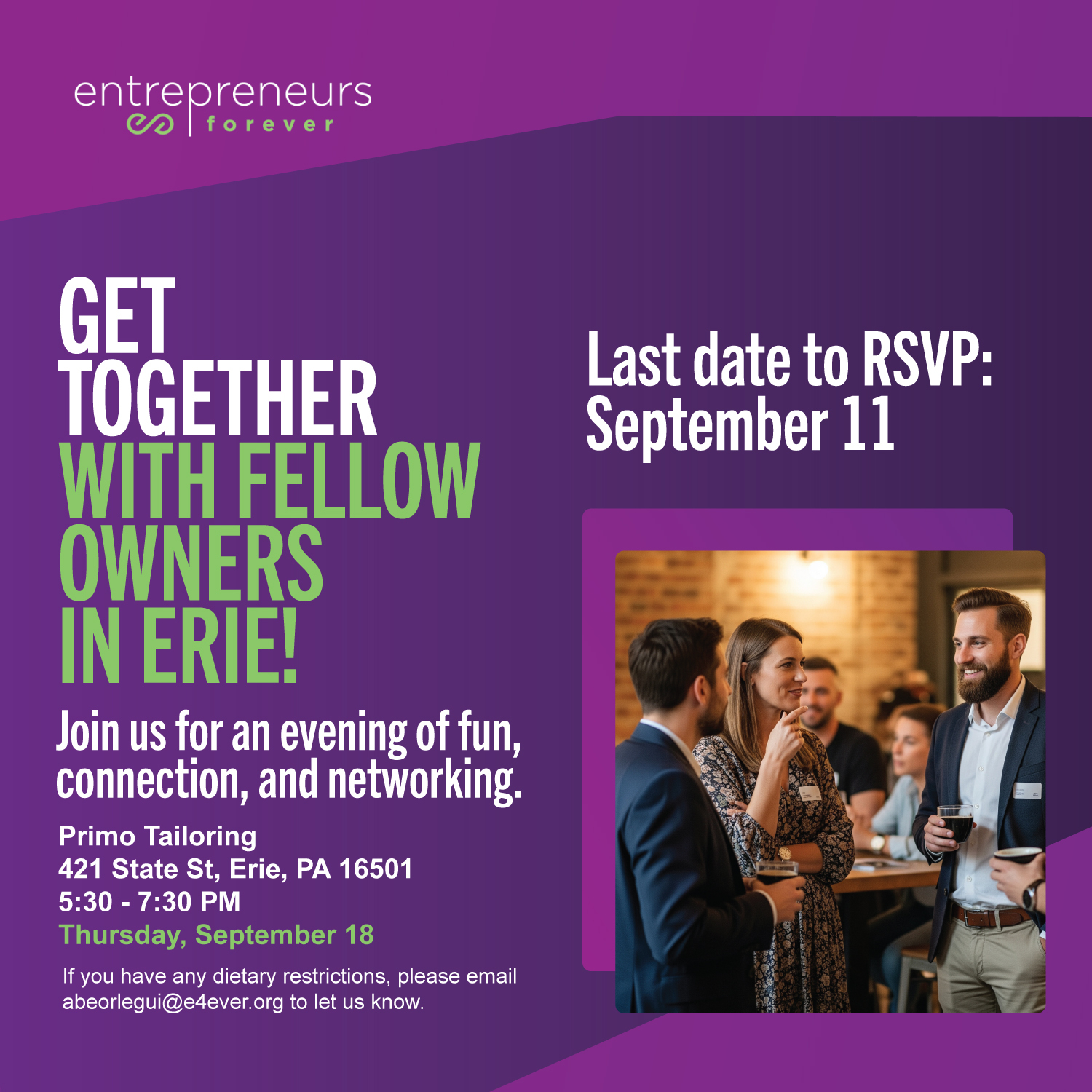 Erie Member Social 2025