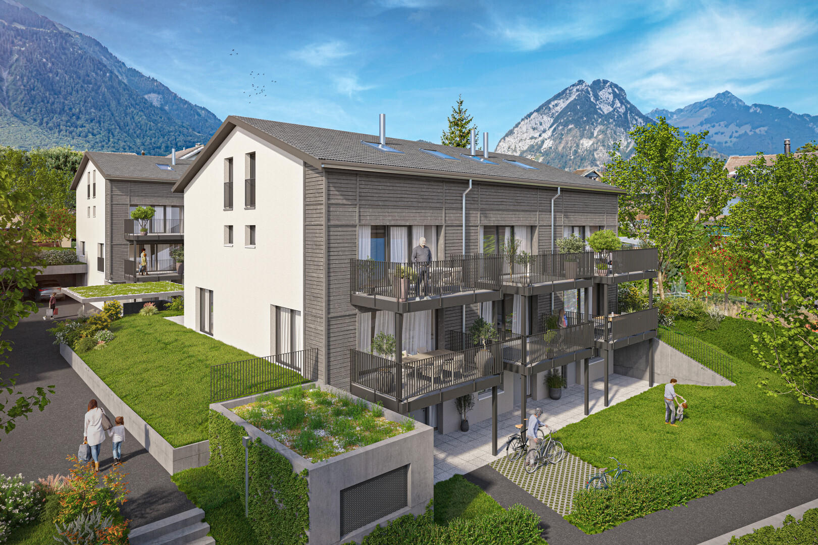 6½-Zimmer-Reiheneckhaus mit über 190 m² Wohnfläche