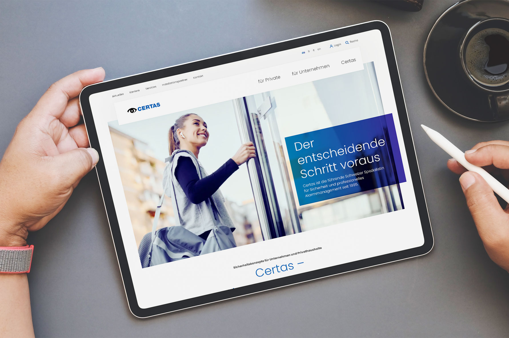 Unternehmens-Website