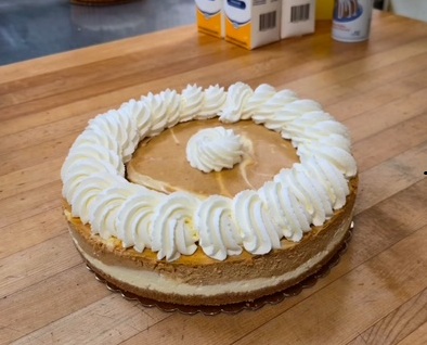 Pumpkin Swirl Cheesecake