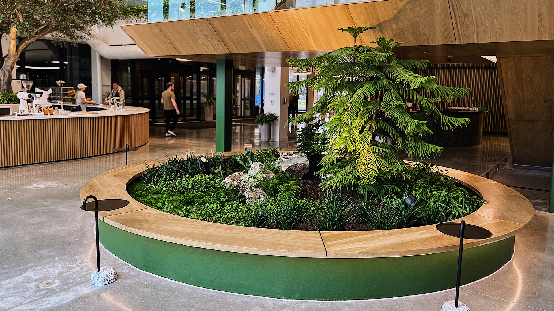 Ledger Interior Lobby