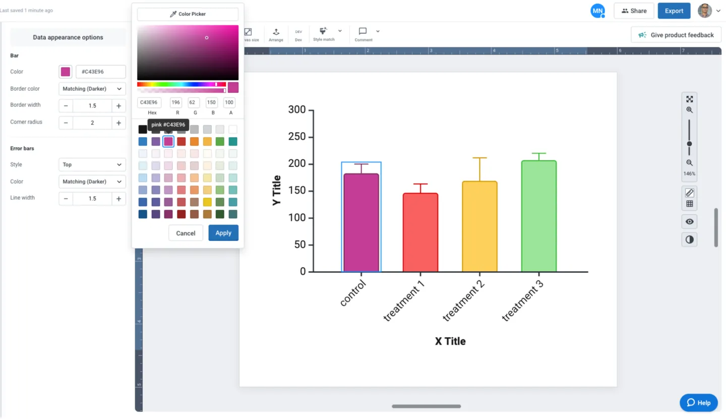 Color Picker screen