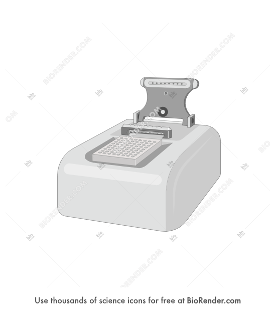 Spectrophotometer (Nanodrop) - Editable icon of Spectrophotometer (Nanodrop)