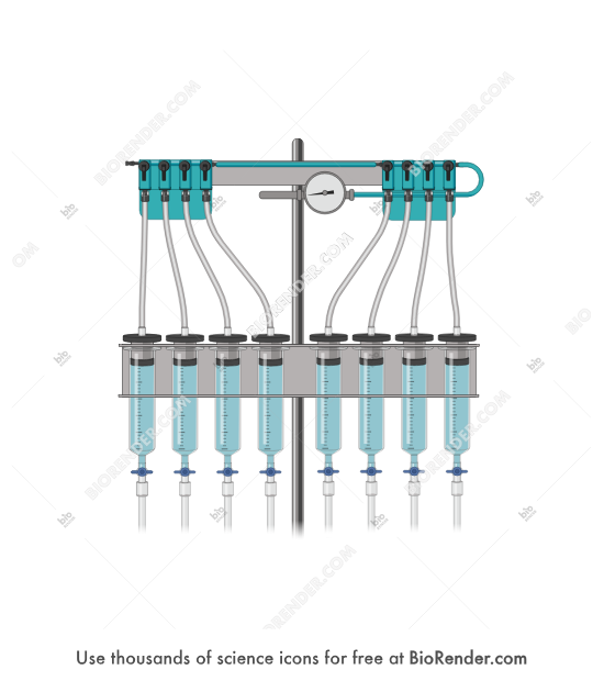 Pressurized superfusion machine (full) - Editable icon of Pressurized superfusion machine (full)