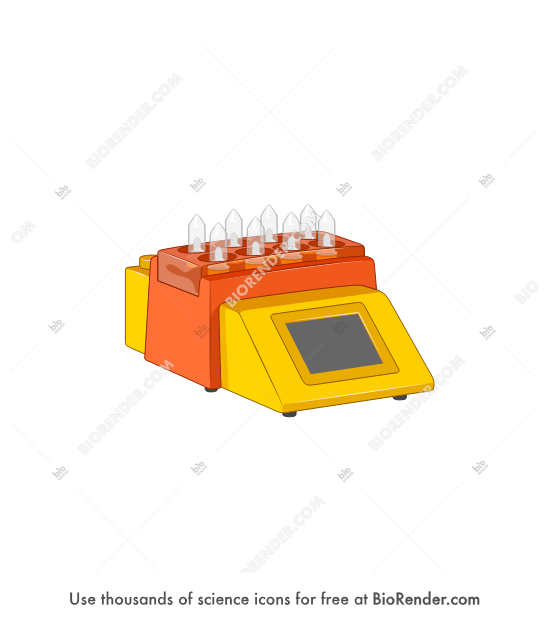 Tissue dissociator (gentleMACS Octo Dissociator) - Editable icon of Tissue dissociator (gentleMACS Octo Dissociator)