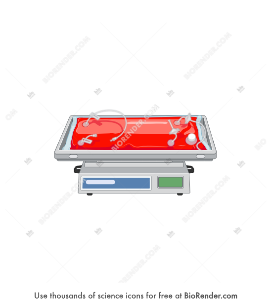 Wave bioreactor - Editable icon of Wave bioreactor