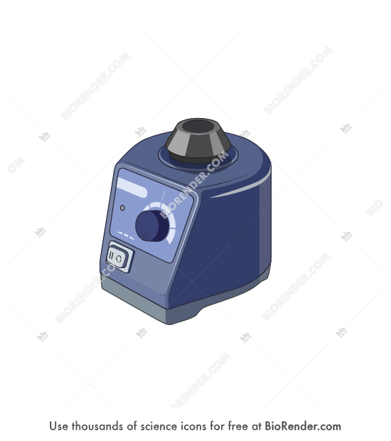 Vortex mixer - Editable icon of Vortex mixer