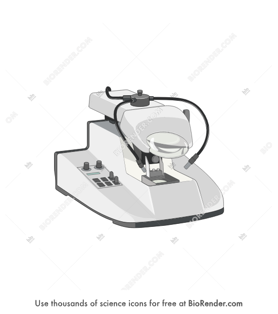 Vibratome - Editable icon of Vibratome