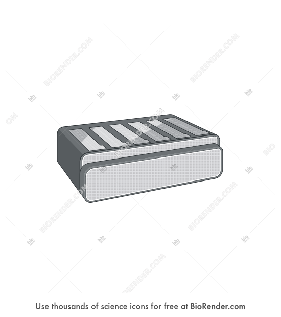 PromethION 48 sequencer  - Editable icon of PromethION devices deliver flexible, high-capacity, benchtop sequencing ideal for large-scale projects and high-throughput laboratories.