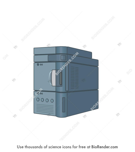 UPLC I-Class System - Editable icon of The ACQUITY UPLC I-Class machine, a high performance UPLC 
