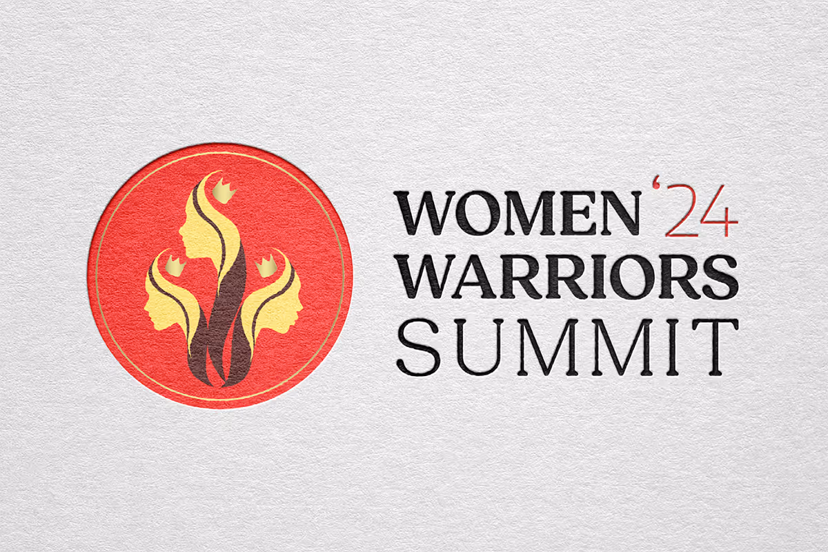 Women Warriors Summit logo on paper