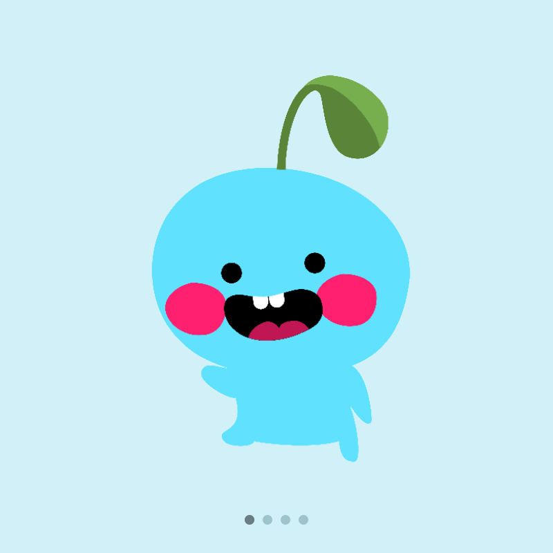 Different emotions of Sproutling